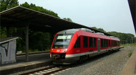 Regionalzug in Menden