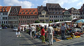 Markttag in Naumburg (Saale)