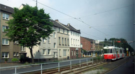 Strassenbahn in Krefeld